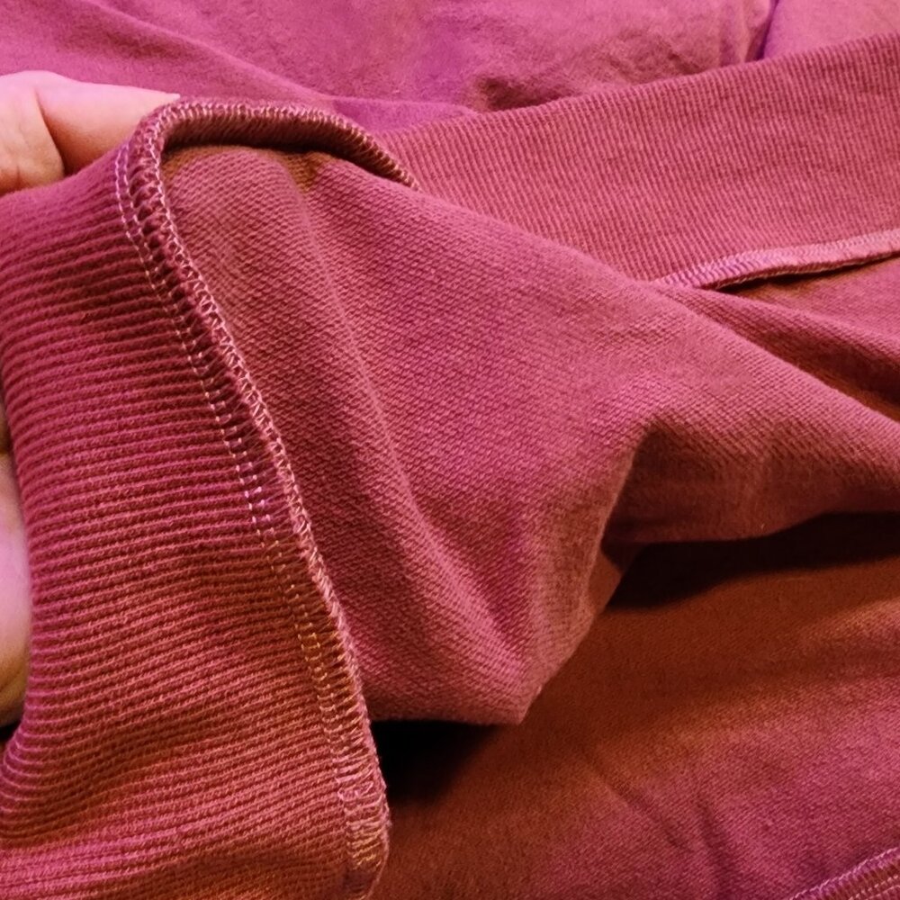 NWOT Cotton Bleu XL Women's Burgandy pullover Hoodie 100% cotton - Picture 8 of 16